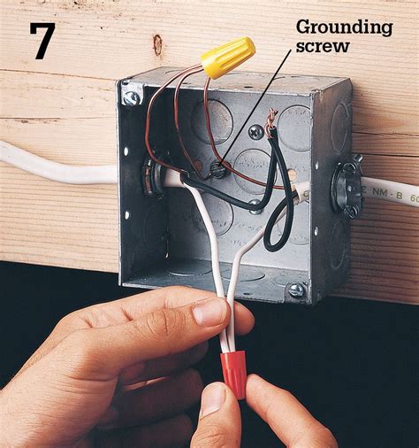 ground switch metal box|metal outlet box grounding.